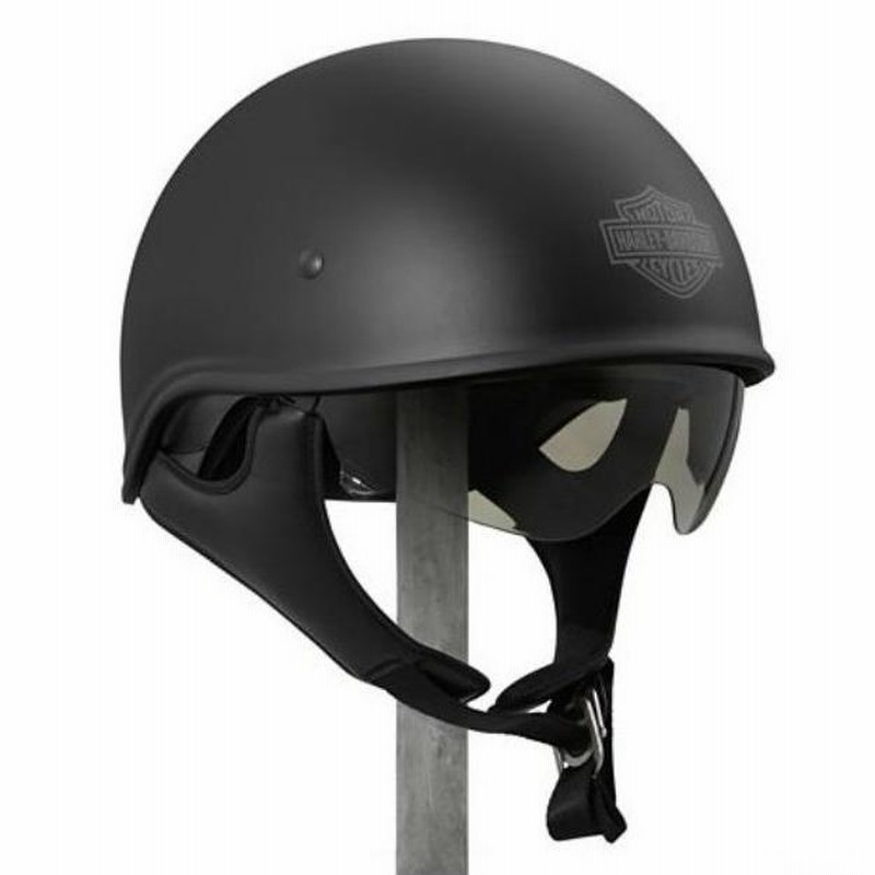 ハーレーダビッドソン Harley Davidson ハーフ ヘルメット Men's Curbside Sun Shield X06 Half  Helmet マットブラック | LINEブランドカタログ