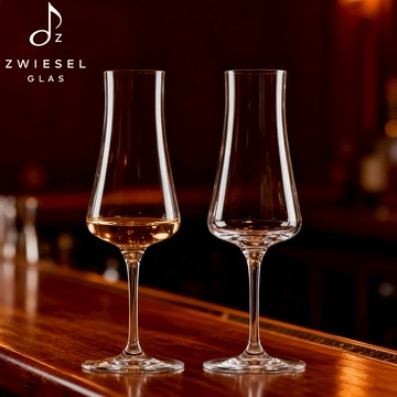 ZWIESEL GLAS｜原廠禮盒 FINE系列 高濃度調酒杯 184ml (2入組) 禮盒+提袋｜聖誕節｜射手座生日快樂｜生日禮物｜送禮｜禮盒