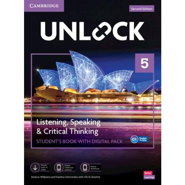 Unlock E Listening Speaking  Critical Thinking Level Student’s Book with Digital Pack ／ ケンブリッジ大学出版(JPT)