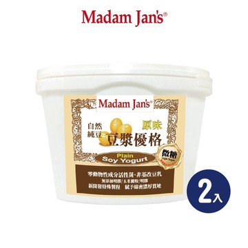 植物奶純素豆漿優格 950g 2入