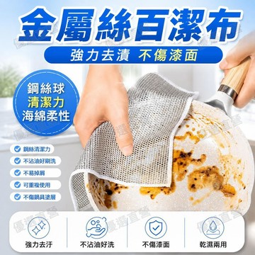 清潔布 鋼絲抹布 銀絲抹布 不沾油 好刷洗 鍋碗灶臺 除垢 廚房清潔 家務清潔 � 神奇抹布 🍁