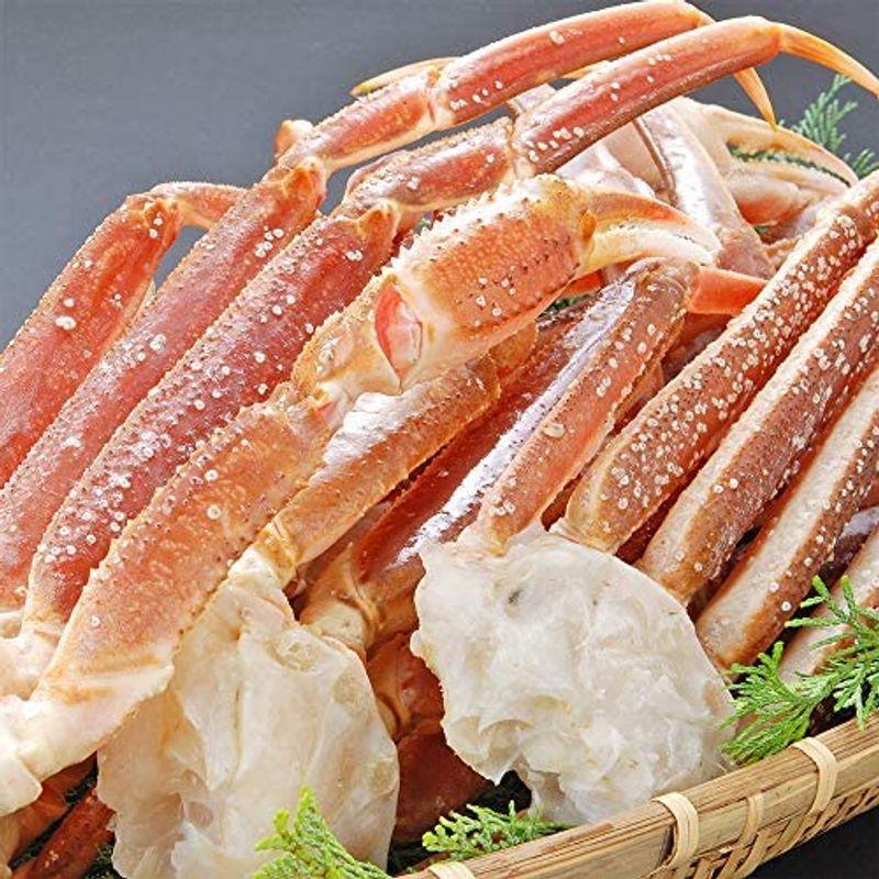 5L特大生冷ズワイガニ肩付き脚1.5kg（4~5肩）＊お刺身可