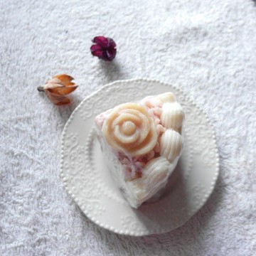 玫瑰小蛋糕手工皂禮 生日婚禮小物