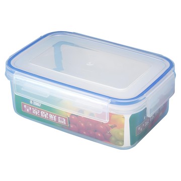 YI SHUIN 亞晨 皇家保鮮盒  密封式扣壓設計 耐冷耐熱三格式便當盒  1個