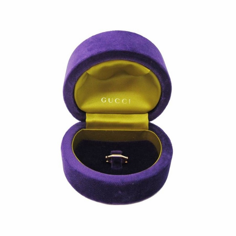 グッチ GUCCI リンクトゥラブリング #6 ダイヤ 0.04ct K18