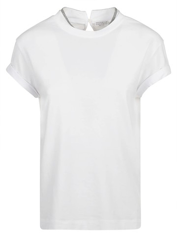 brunello cucinelli cotton jersey t-shirt
