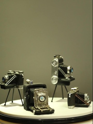 工業LOFT風格復古樹脂仿真照相機擺件模型創意家居裝飾品道具