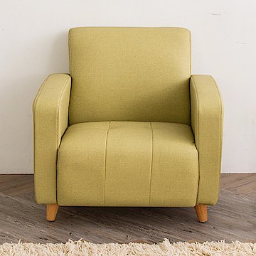 時尚屋 西恩納單人座實木骨架貓抓皮沙發 (共11色)臺製/免運免組