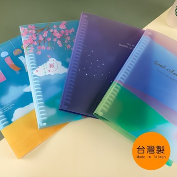 珠友chuyu-culture 26孔筆記(1+1)-沉浸回響/貓與風鈴/櫻落鐵塔/浮夢掠影