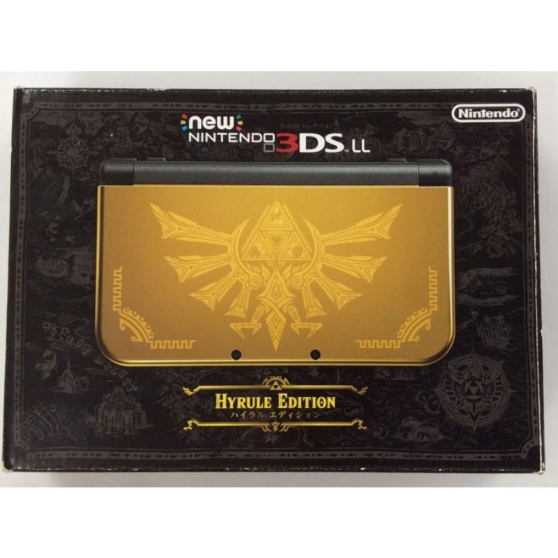 中古】3DS Newニンテンドー3DS LL ハイラル エディション【メーカー