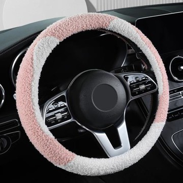 可愛卡通冬季毛絨汽車方向盤套 適用于長安Lumin糯玉米逸動逸達