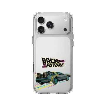 iPhone 17 Pro Max Clear Case（相機按鈕） 透明 - Back to the future - Back To The Future Poster