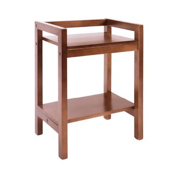 LOGIS邏爵家具－DIY雙層實木層架 茶几 展示架 床頭櫃 客廳邊桌 沙發旁置物架 小茶几【MTTS】