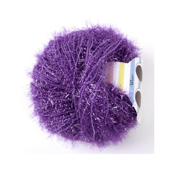 毛糸キラリネ 薄紫