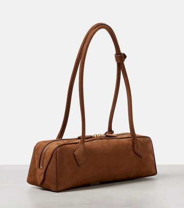 Alaïa Le Teckel Medium suede shoulder bag