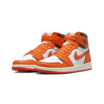 W Nike Air Jordan 1 High Starfish 橙白 小扣碎 高筒 復古 休閒鞋 運動鞋 女鞋 DO9369-101