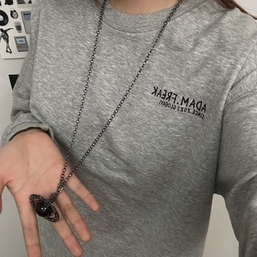 【台灣公司 可打統編】免運 暗黑系西太后立體土星長項鏈女朋克復古小眾設計感輕奢歐美首飾品 可開發票 全館五折 工廠現貨直銷 新品特價 z9211