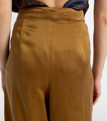 Dries Van Noten Pleated high-rise wide-leg pants