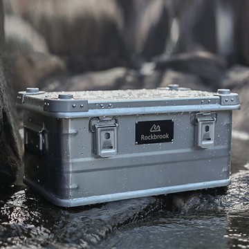 鹿布鋁鎂合金戶外露營收納箱大容量汽車車載后備用儲物車尾整理箱