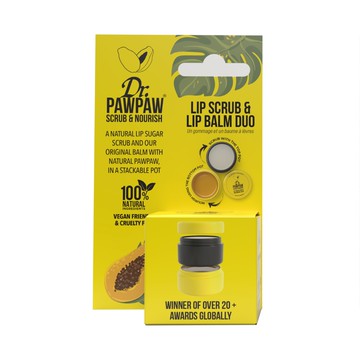 【Dr.PAWPAW】唇磨砂滋養霜16g[英國木瓜霜/護唇膏]