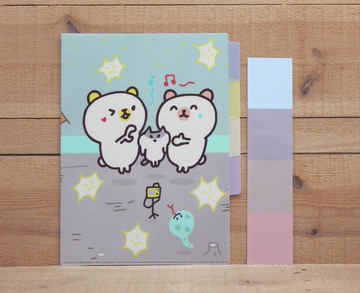 【多層L夾】 白熊多層L夾(拍照)06303