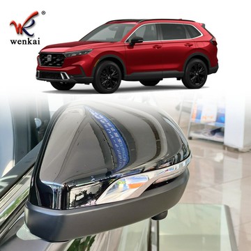 適用于本田23款CRV改裝后視鏡電鍍裝飾條 皓影倒車鏡專用防撞亮片