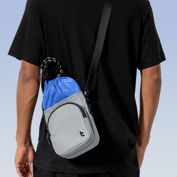 Tomtoc 玩家首選 Switch 2 水桶包 月岩灰