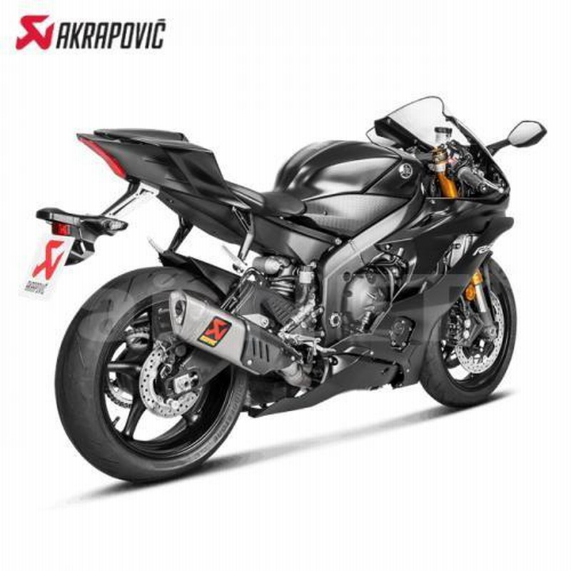 送料無料 AKRAPOVIC/アクラポビッチ ヤマハ YZF-R6 フルエキゾースト