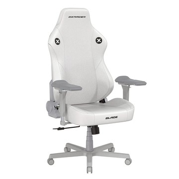 Dxracer  電競賽車椅 利刃 (6D扶手/皮面白色)，五色可選
