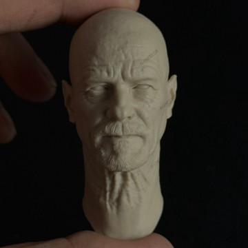 【台灣出貨】✨免運 1/6 白模 老白頭雕 海森堡 絕命毒師 Breaking bad 兵人