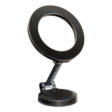 LISEN 李森 環月Magsafe磁吸車用手機支架 LIPG026-GA 錆棕色 穩固磁吸 可折疊  1個