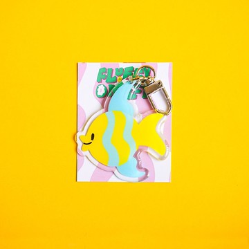 Fluffy Omelet - 鑰匙圈 / PIN / PHONE GRIP - 天使魚