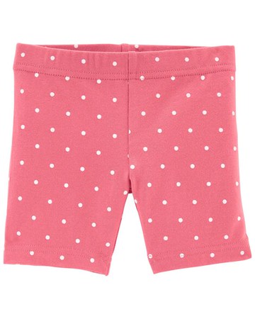 Baby Polka Dot Bike Shorts