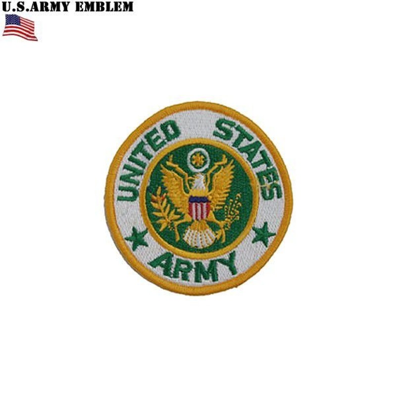 ネコポス配送可】ミリタリーアイテム 新品 米軍U.S.ARMY 円型ワッペン ＃114 ワッペン パッチ エンブレム【T】 通販  LINEポイント最大0.5%GET | LINEショッピング