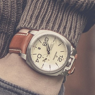 Anonimo Militare 義式軍風機械錶-AM-1021.01.001.A02