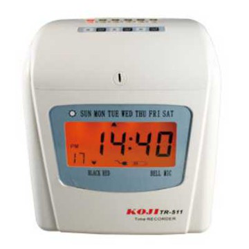 【文具通】KOJI TR-511 打卡鐘 P7010079