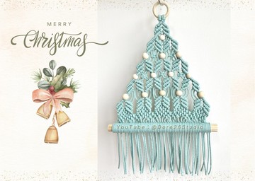 Doré26 DIY 編織聖誕樹材料包 | Macrame X'max 手作禮物