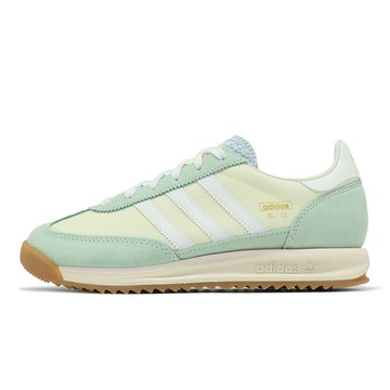 adidas 休閒鞋 SL 72 RS 男鞋 女鞋 米白 綠 麂皮 皮革 復古 運動鞋 愛迪達 JI2499