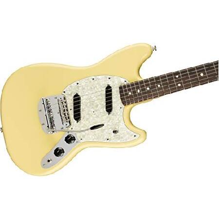 Fender エレキギター American Performer Mustang, Rosewood Fingerboard, Vintage White