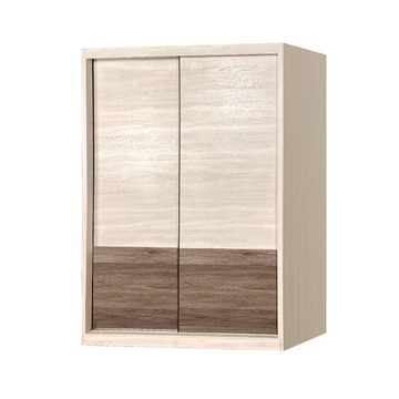 ASSARI-波納5尺推門衣櫃(寬152x深60x高200cm)