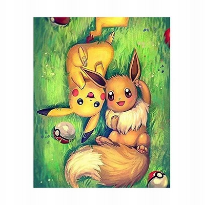ダイヤモンドアート ポケモン ダイヤモンド塗装 全面貼り付けタイプ ビーズアート 5d モザイクアート ハンドメイド Diy 手芸キット 3 通販 Lineポイント最大get Lineショッピング