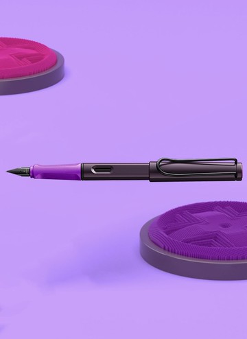 【雷雕免費刻字】LAMY 鋼筆 限量單盒 /SAFARI 2024 - 黑莓紫羅蘭