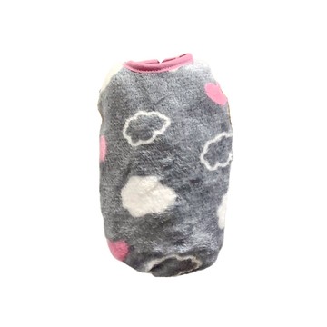 SassyDog 寵物保暖衣  灰色雲朵  10號  2件