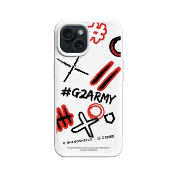 iPhone 15 SolidX 白 - G2 Esports - G2 - 貼紙