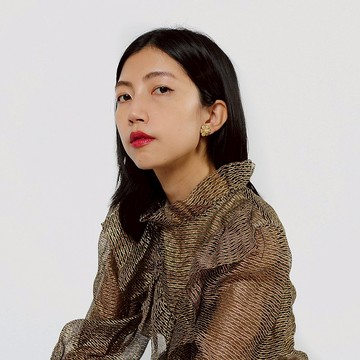 【蛋植物古着】向陽花型金屬耳夾古董耳環