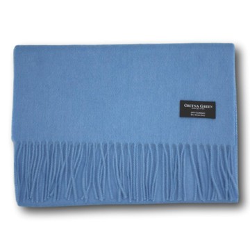Gretna Green 羊绒围巾剑桥蓝