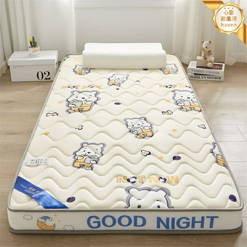 【加厚可摺疊】乳膠床墊 學生床墊 宿舍床墊 榻榻米墊 單人床墊 海綿床墊 0.9米定製 高密度回彈 防滑透氣 上下鋪通用