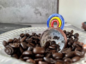 彩虹咖啡湯匙