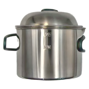 WEN LIANG 文樑 小鍋具 附收納袋 耐酸鹼 使用316不鏽鋼  銀色  1個