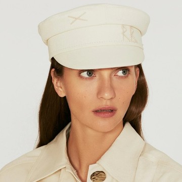 Ruslan Baginskiy 粗RB字斜紋布棉布軍帽 - XS